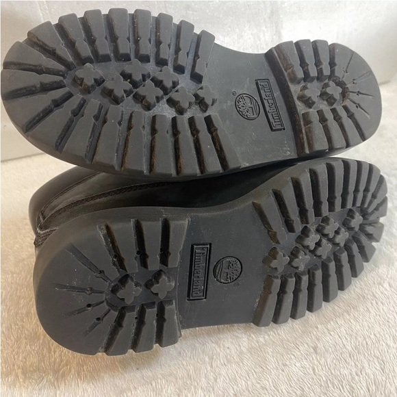 Timberland Premium 6" Black Nubuck Leather Waterproof Insulated Boot Toddler 11M - Picture 13 of 14